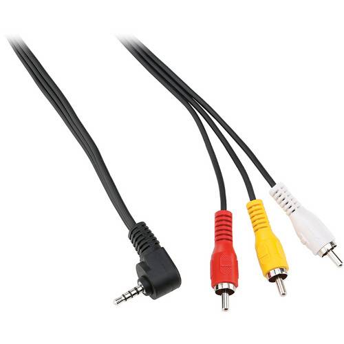 Pearstone Mini AV to 3 RCA Cable (3 ft)