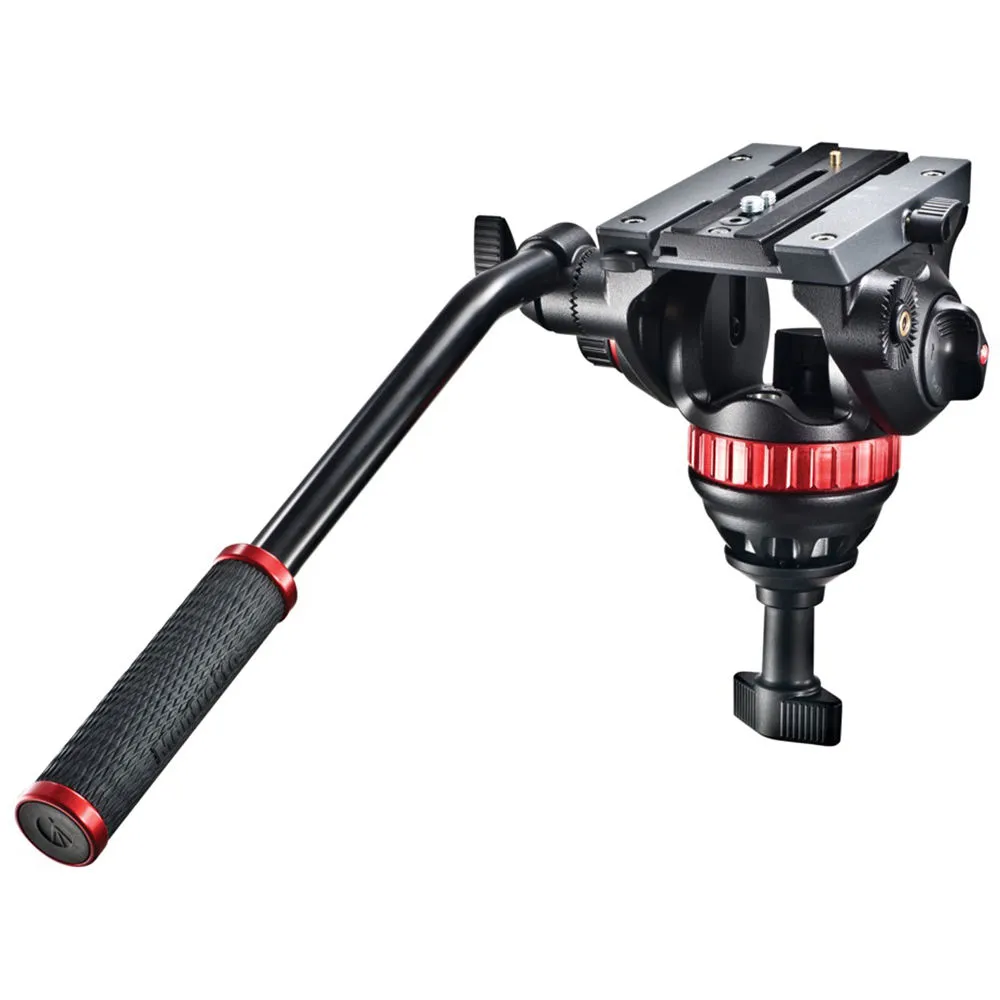 Manfrotto 502A Video Head, 546GB Tripod, and Carry Bag Bundle