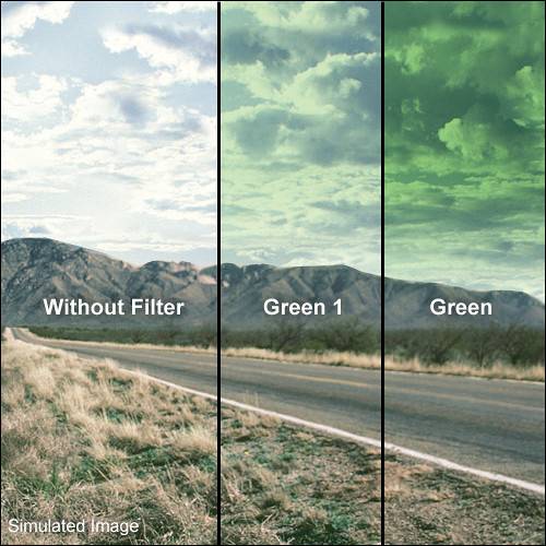 LEE Filters 100 x 150mm Soft-Edge Graduated Green Filter