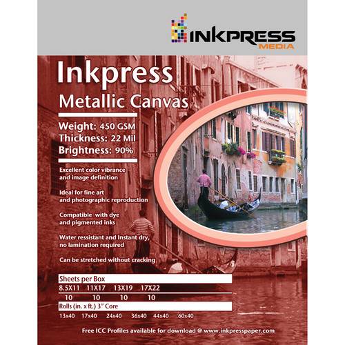 Inkpress Media Metallic Canvas (13 x 19", 50 Sheets)