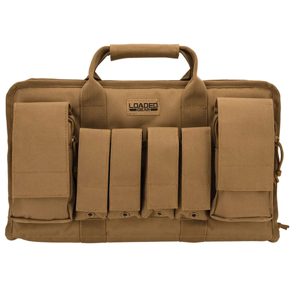 Barska Loaded Gear RX-50 16" Tactical Pistol Bag (Dark Earth)