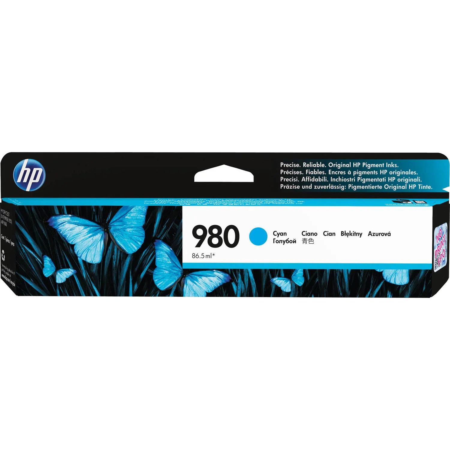 HP 980 Cyan Ink Cartridge