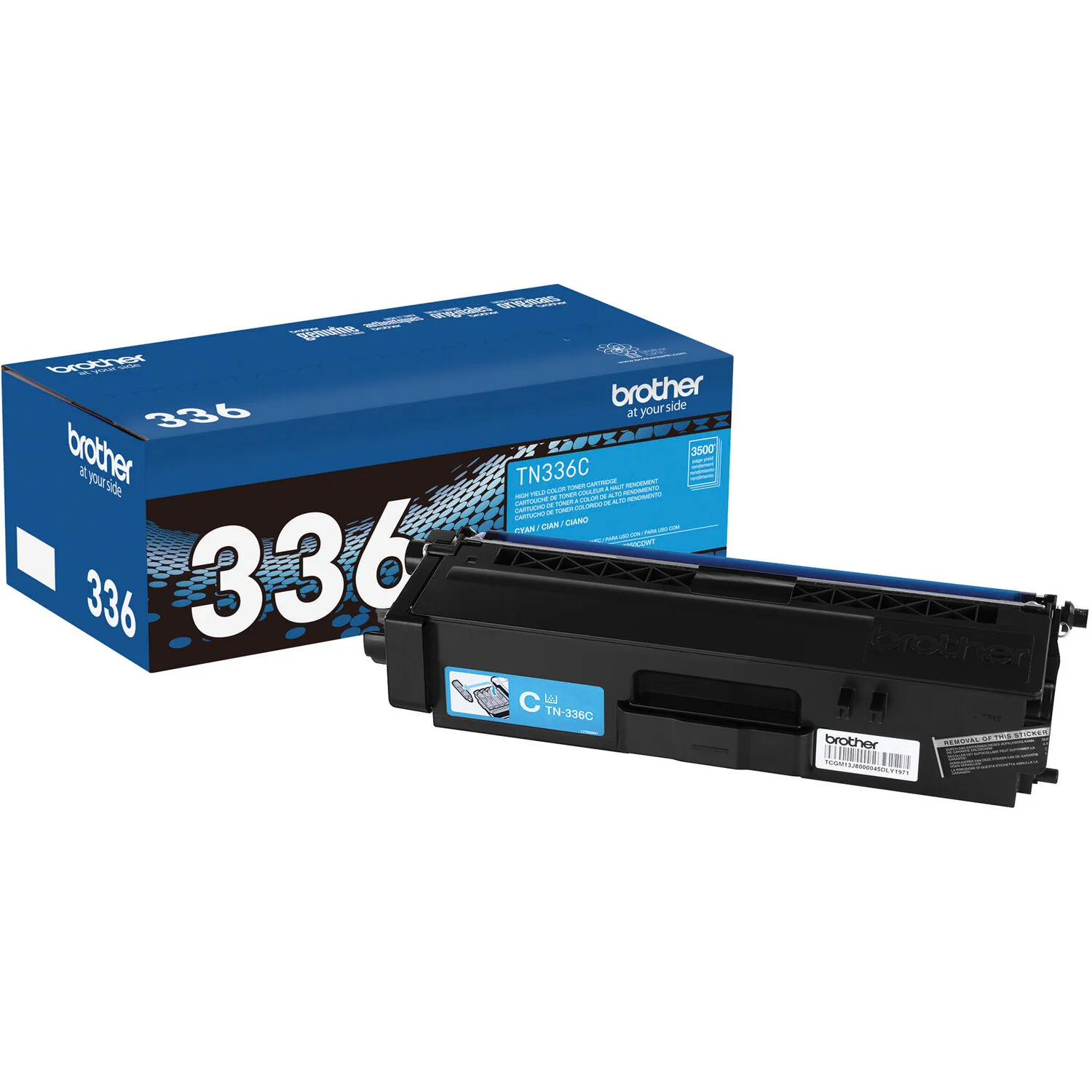 Brother TN336C High Yield Cyan Toner Cartridge