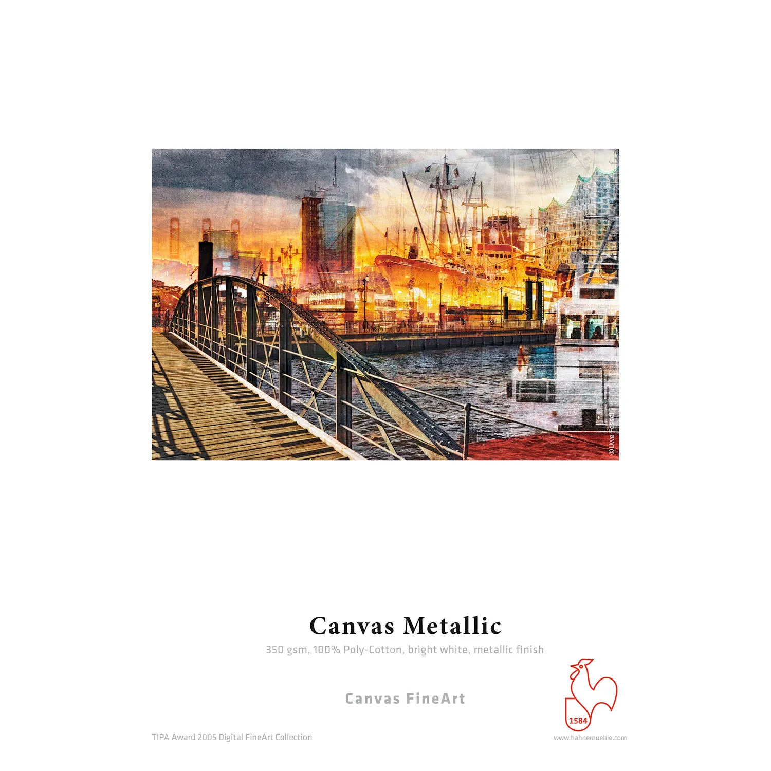 Hahnemuhle Canvas Metallic (17" x 39' Roll)