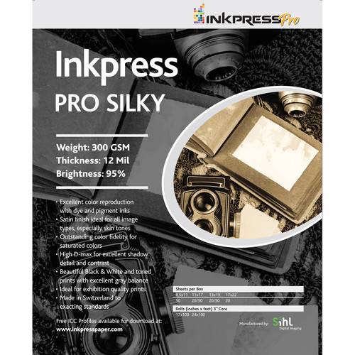 Inkpress Media Pro Silky Paper (4 x 6", 100 Sheets)