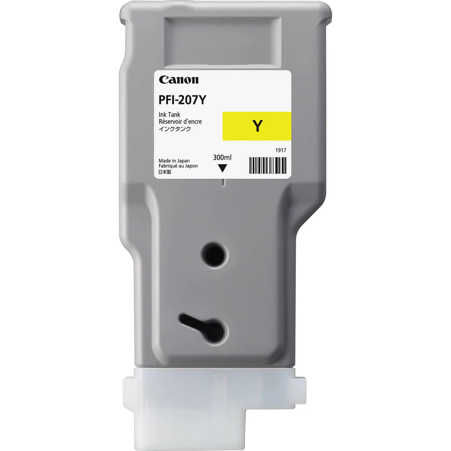 Canon PFI-207Y Yellow Ink Cartridge (300mL)