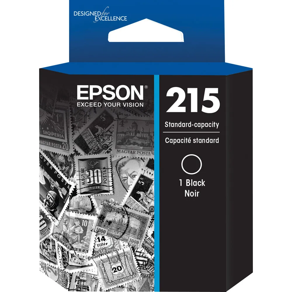 Epson T215 DuraBrite Ultra Black Standard Capacity Ink Cartridge