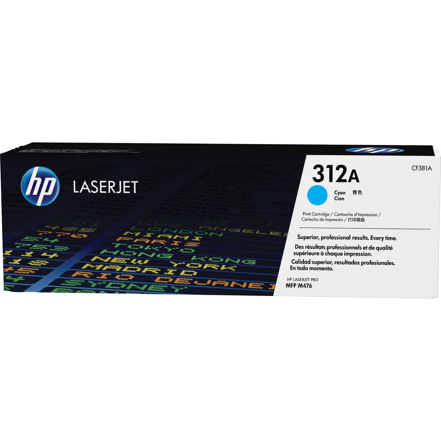 HP 312A Cyan LaserJet Toner Cartridge