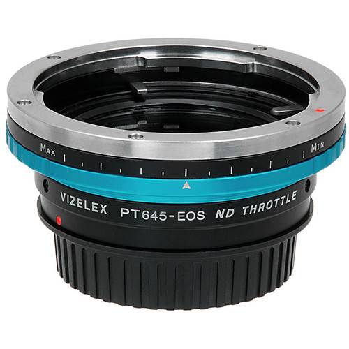 FotodioX Pentax 645 Lens to Canon EF Camera Vizelex ND Throttle Adapter