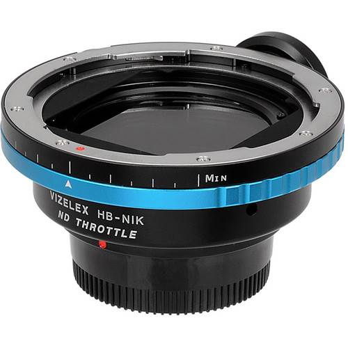 FotodioX Hasselblad V Lens to Nikon F Camera Vizelex ND Throttle Adapter