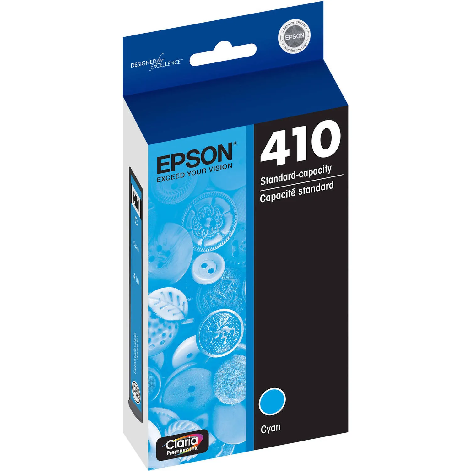 Epson Claria Premium Standard-Capacity Cyan Ink Cartridge