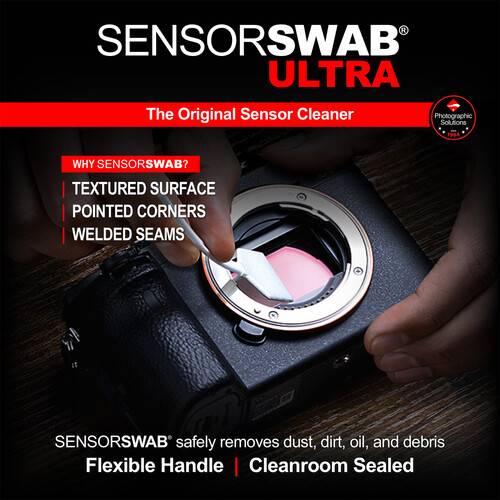 Photographic Solutions Type 2 Sensor Swab Ultra for DX or APS-C Sensors (12-Pack, 17mm)