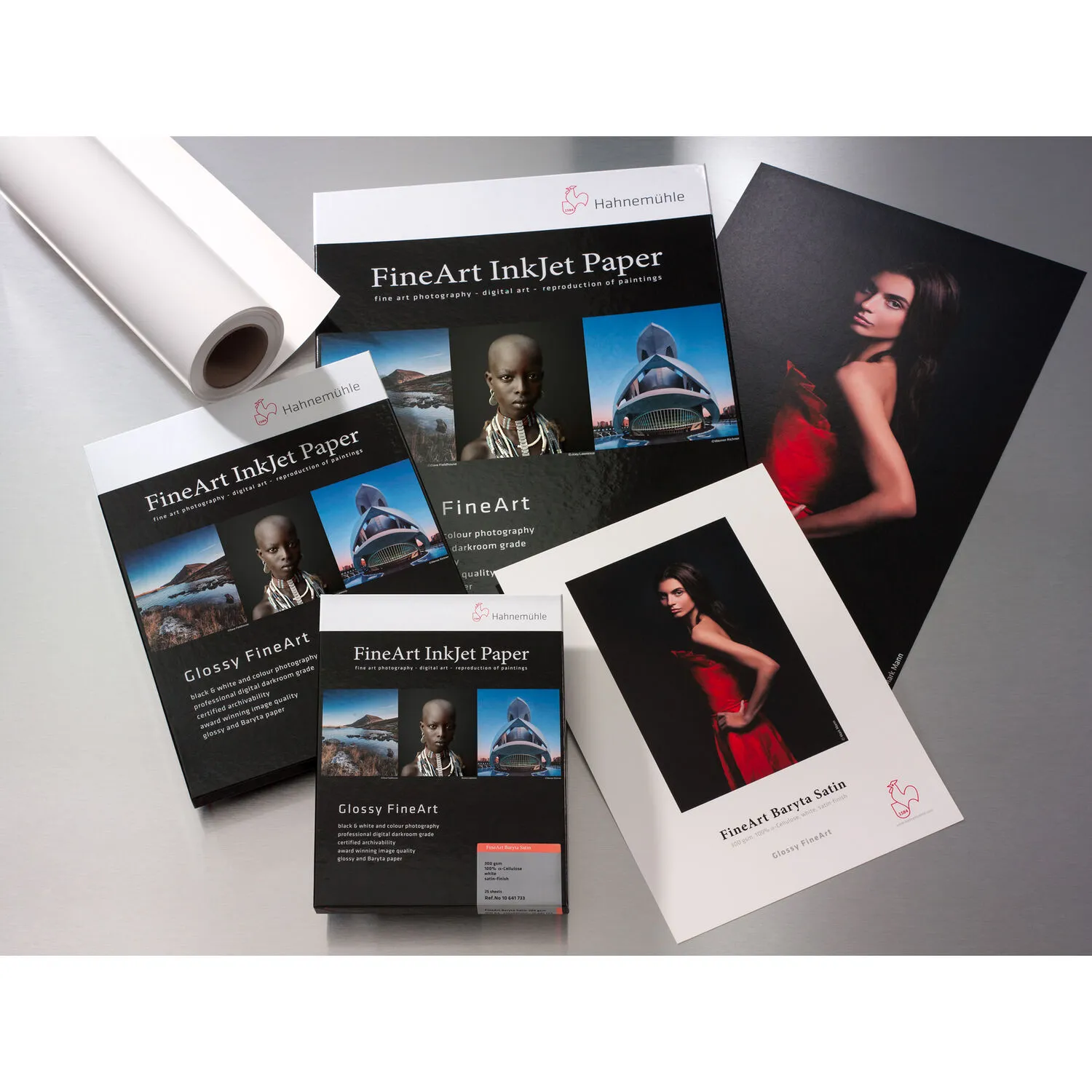 Hahnemuhle FineArt Baryta Satin Paper (8.5 x 11", 25 Sheets)
