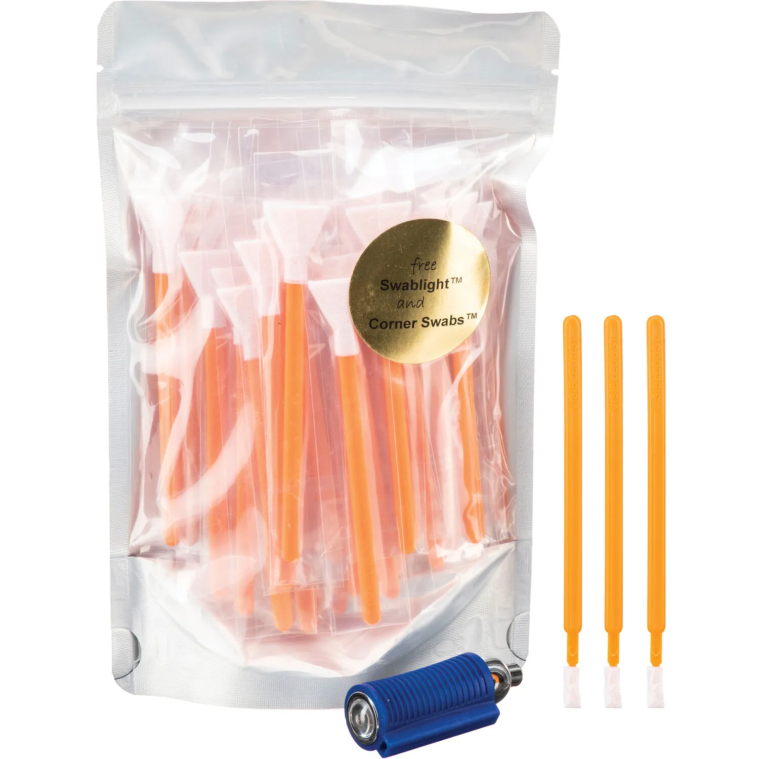 VisibleDust DHAP Sensor Cleaning VSwabs (1.6x/16mm-Wide, 50-Pack)