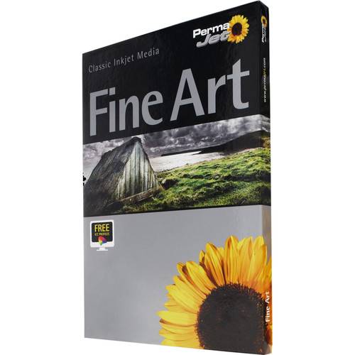 PermaJetUSA Portfolio Rag 220 Smooth Fine Art Paper (A3+, 25 Sheets)
