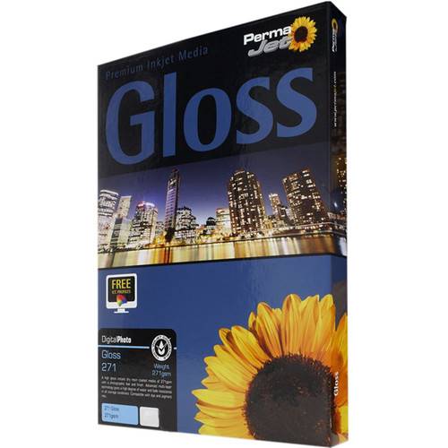 PermaJetUSA Gloss 271 Digital Photo Paper (A4, 25 Sheets)