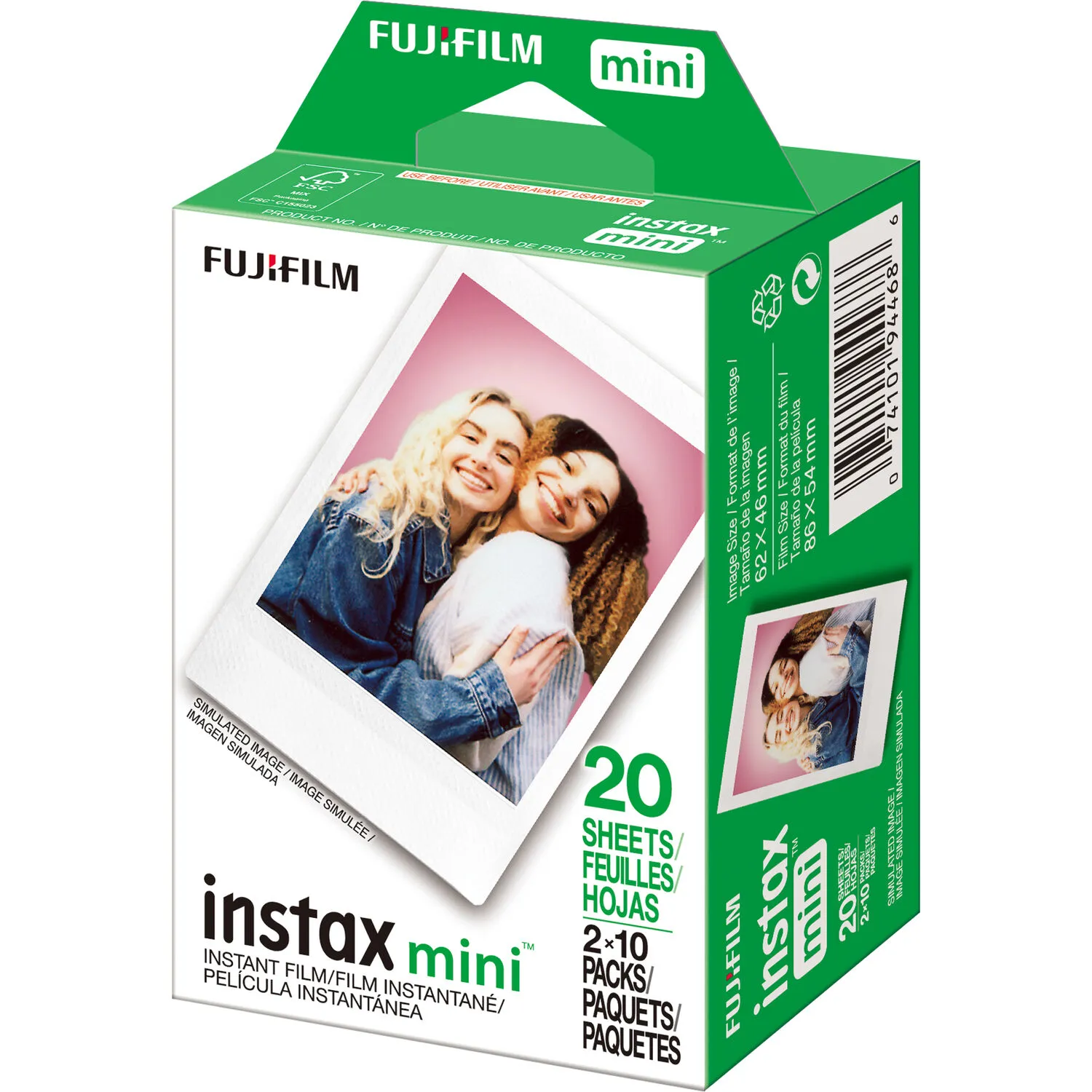 FUJIFILM instax mini Instant Film (20 Exposures)