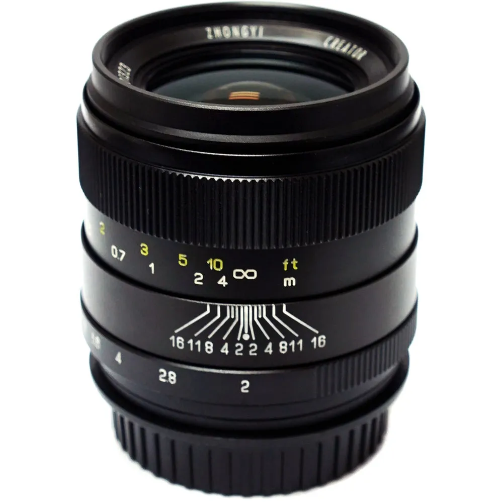 Mitakon Zhongyi Creator 35mm f/2 Lens for Sony A Mount