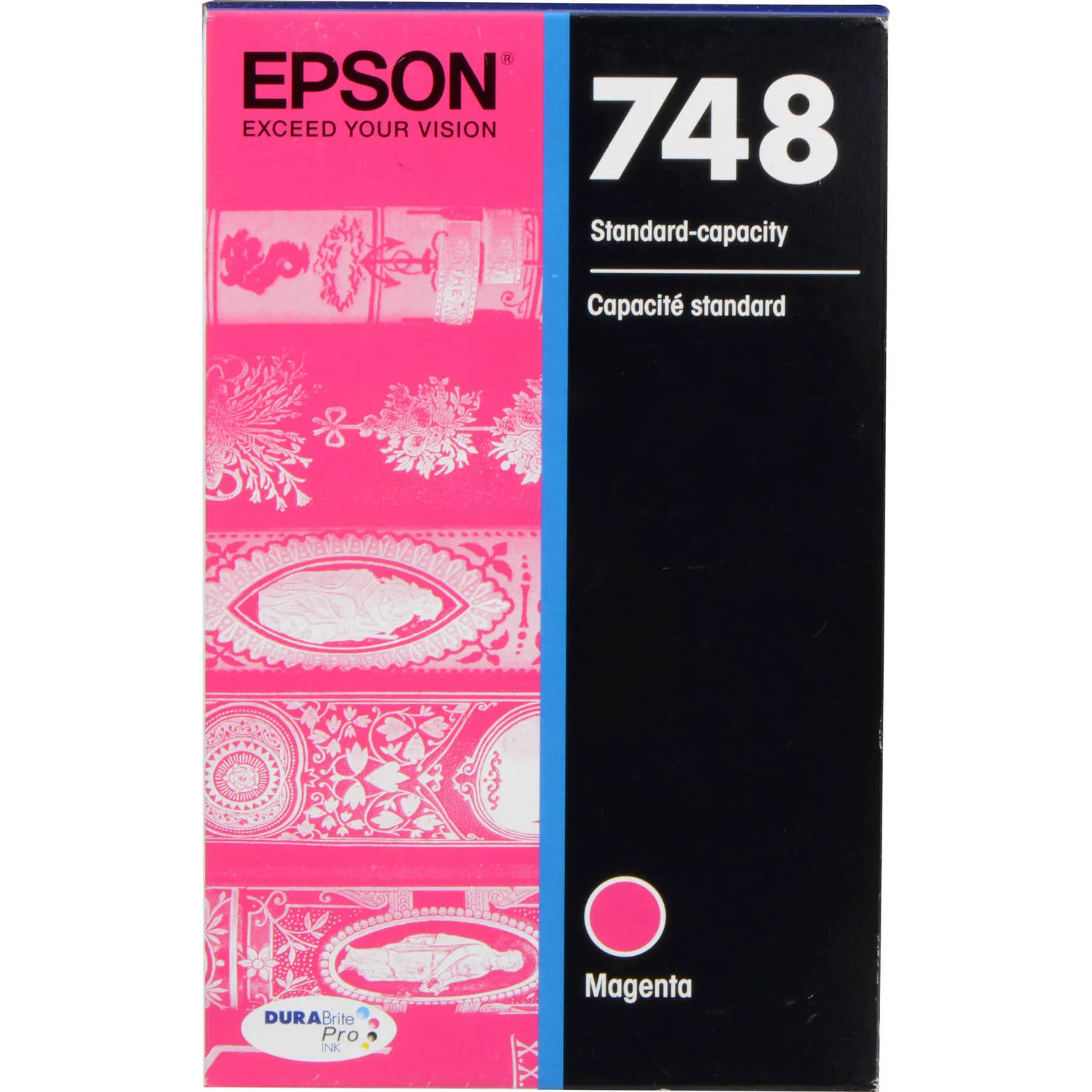 Epson DURABrite Pro 748 Standard Capacity Magenta Ink Cartridge