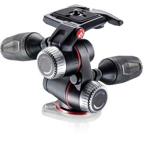 Manfrotto XPRO 3-Way, Pan-and-Tilt Head Kit with 200PL-14 and 200PL Quick Release Plates