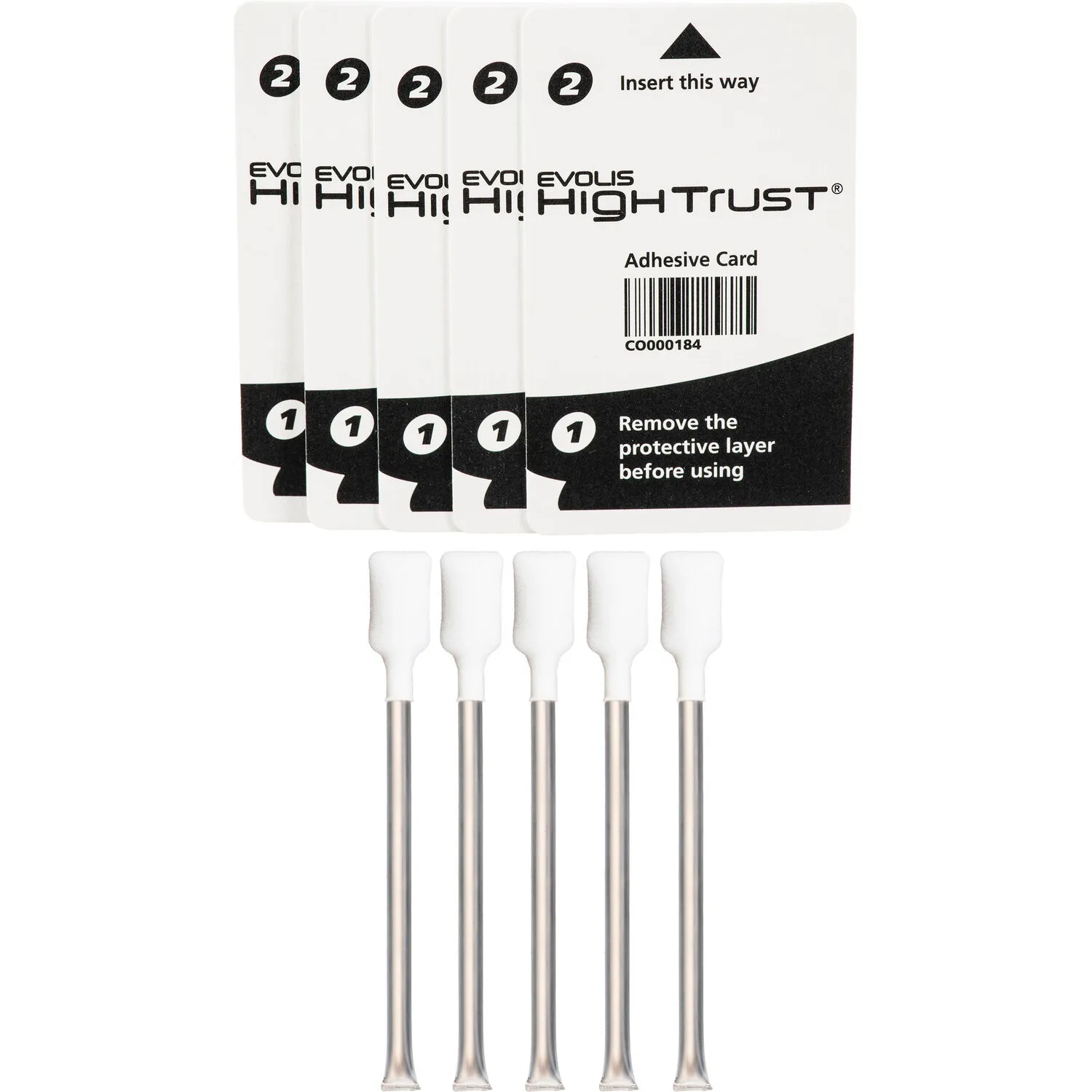Evolis Cleaning Kit for Zenius, Primacy, Edikio Flex &amp; Edikio Duplex