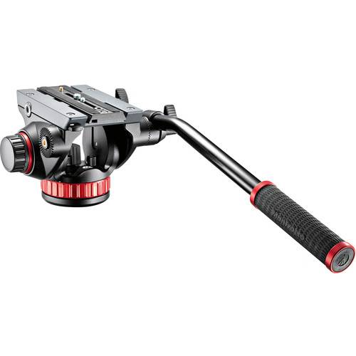 Manfrotto 502AH Video Head &amp; MT055XPRO3 Aluminum Tripod Kit
