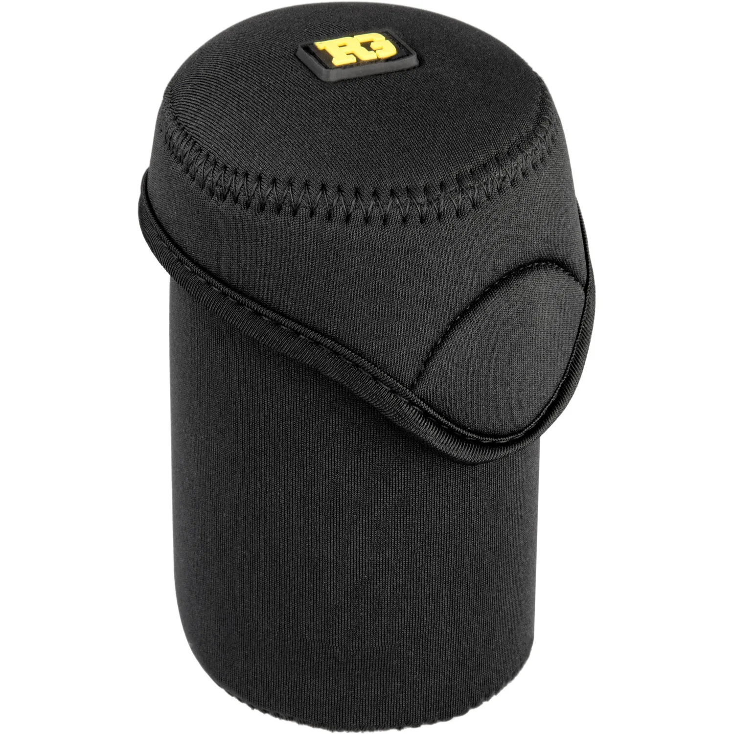 Ruggard Fold-Over Neoprene Lens Pouch (3 x 4.5", Black)