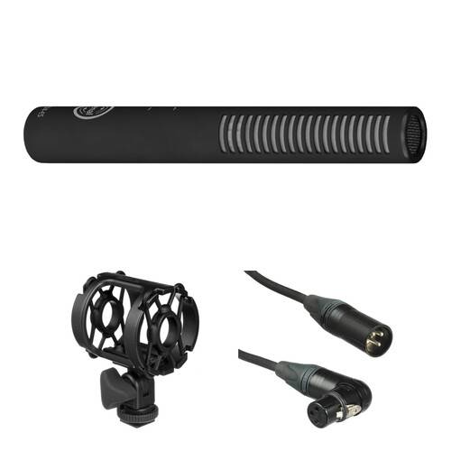 Senal MC24-ES Short Shotgun Microphone Kit with Shockmount and XLR Cable