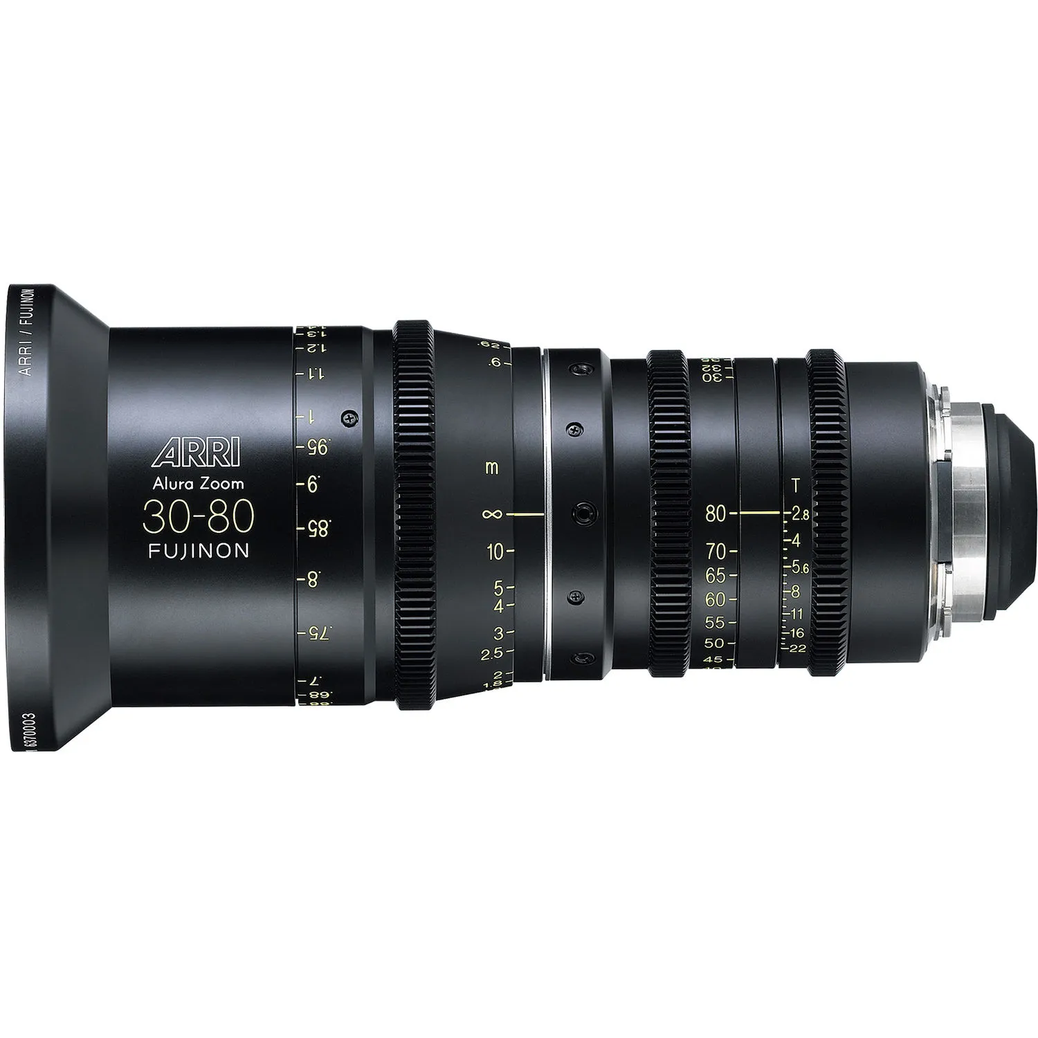ARRI Alura 30-80mm T2.8 F Wide-Angle Zoom (LDS PL, Feet)