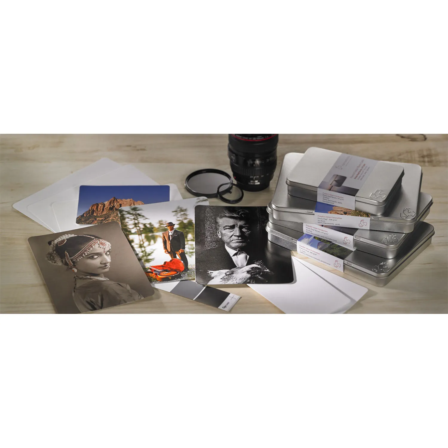 Hahnemuhle FineArt Baryta Satin FineArt Photo Cards (4 x 6", 30 Cards)