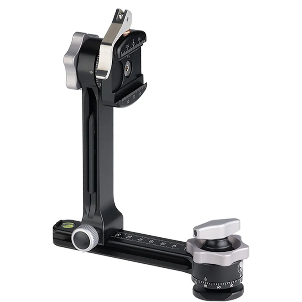 Really Right Stuff PG-01 Compact Pano-Gimbal Head with Lever-Release Clamp and Leveling Base