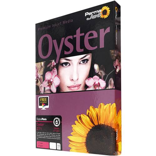 PermaJetUSA Oyster 271 Digital Photo Paper (10 x 8", 25 Sheets)