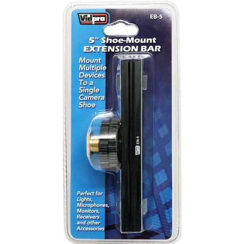Vidpro Shoe-Mount Extension Bar (5")
