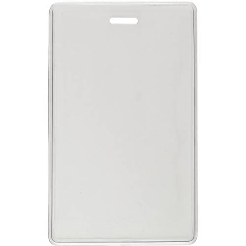 BRADY PEOPLE ID Vinyl Vertical Proximity Card Holder (2.38 x 3.75", 100-Pack)