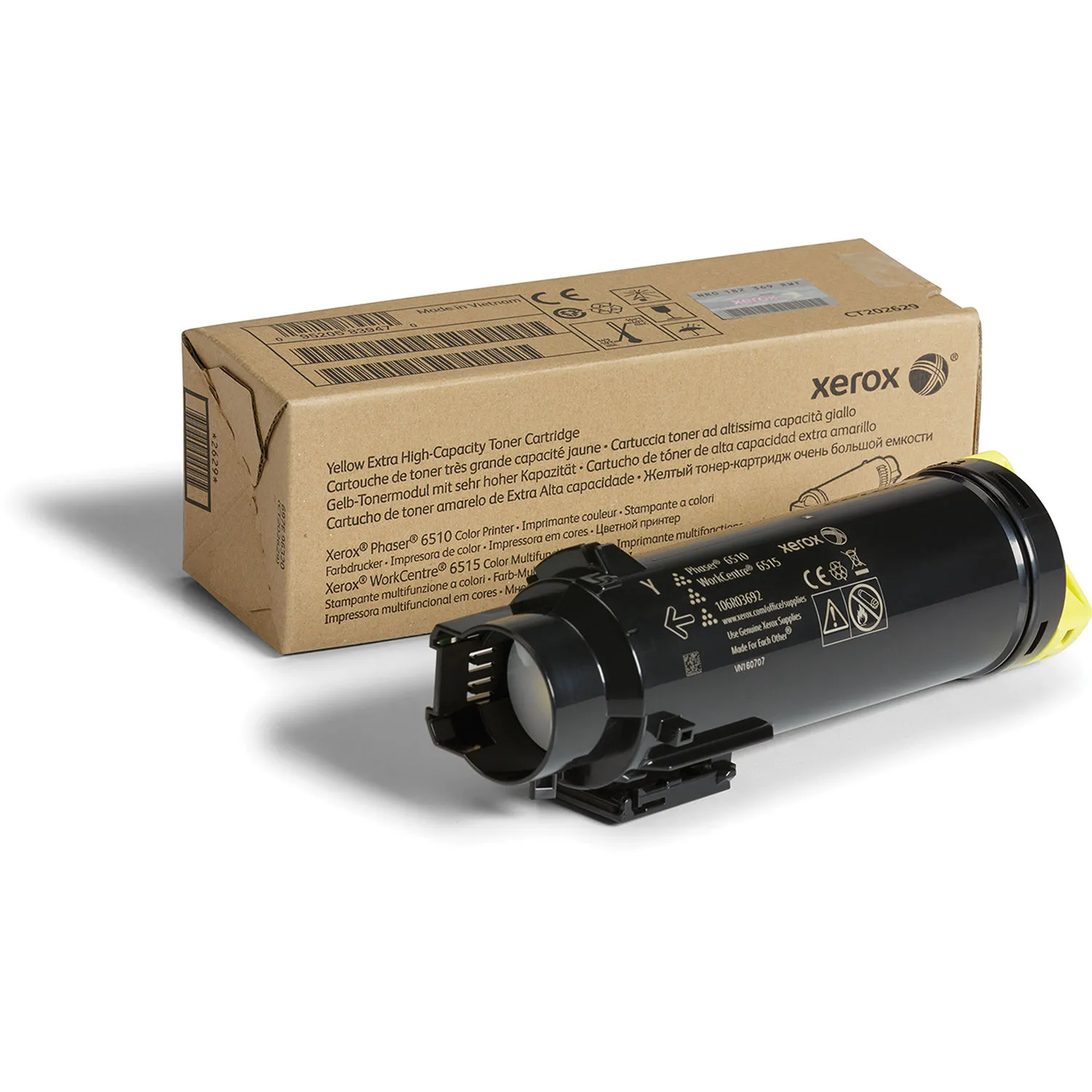 Xerox 106R03692 Extra-High Capacity Yellow Print Cartridge