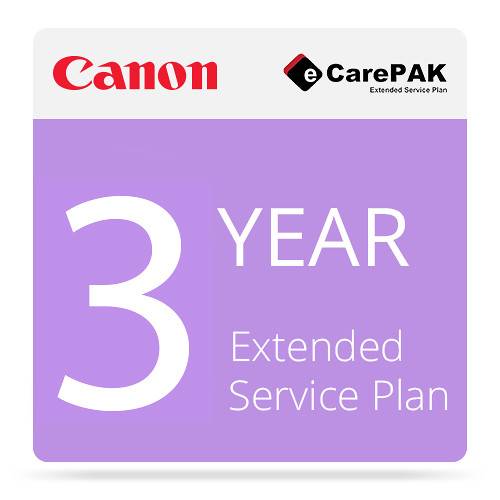 Canon 3-Year eCarePAK Extended Service Plan for LBP612Cdw, LBP646Cdw, and LBP647Cdw