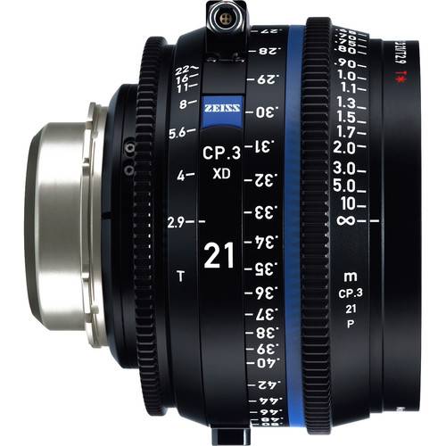ZEISS CP.3 XD 21mm T2.9 Compact Prime Lens (PL Mount, Feet)