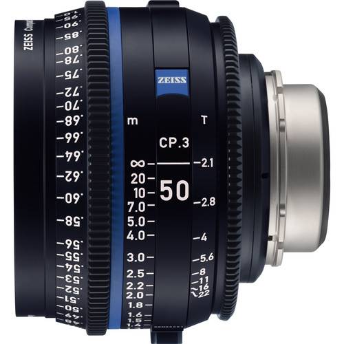 ZEISS CP.3 50mm T2.1 Compact Prime Lens (MFT Mount, Feet)