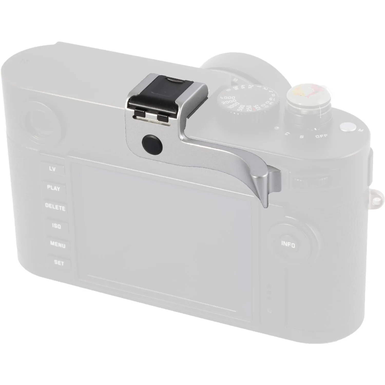 Match Technical CSEP-10S Thumbs Up Grip for Leica M (Typ 240) and M (Typ 262) (Silver)