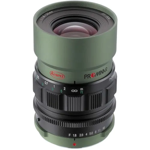 Kowa PROMINAR MFT 25mm f/1.8 Lens (Green)