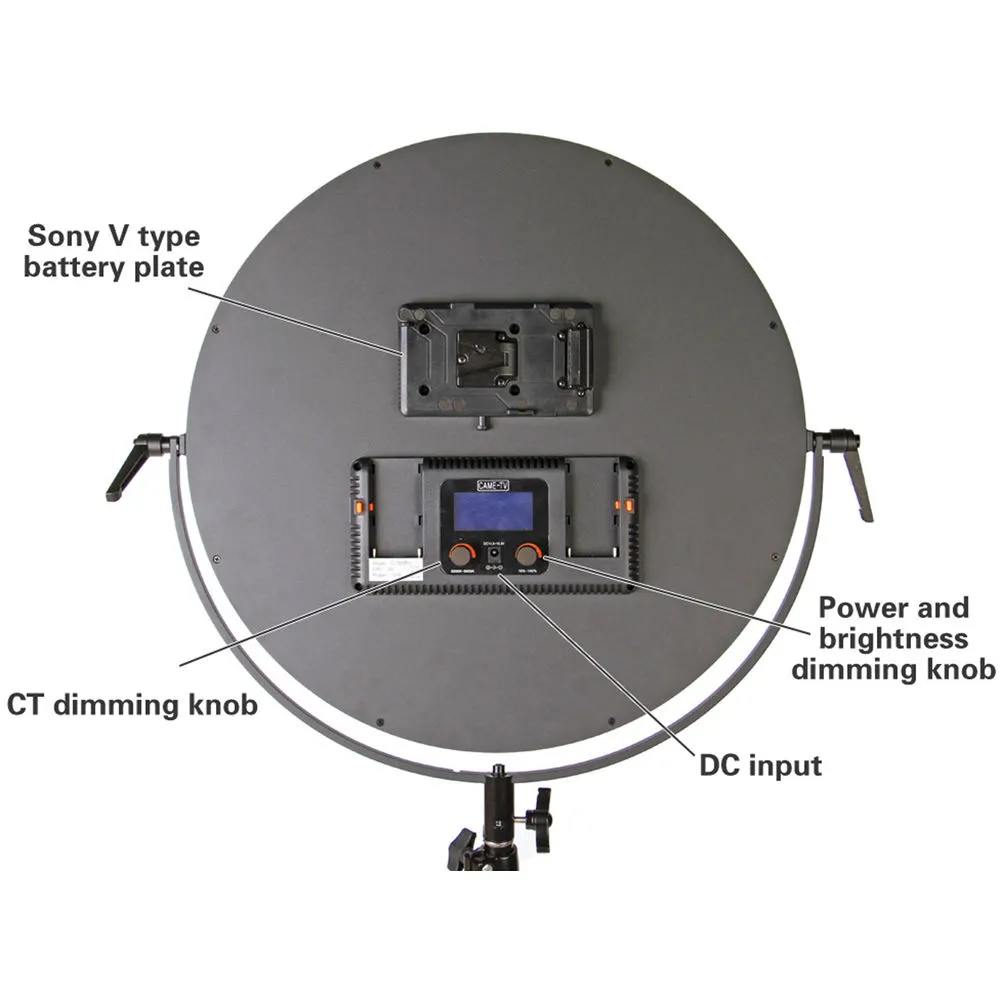 CAME-TV C700D Daylight LED Edge Light 3-Light Kit (17.7")