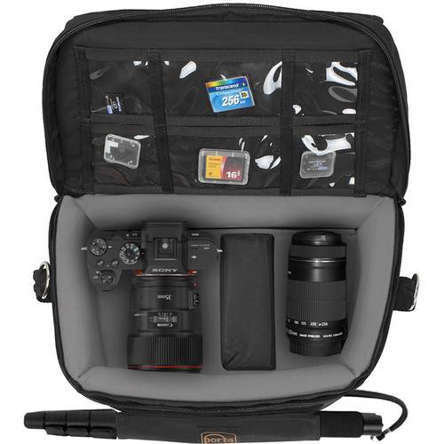 PortaBrace Large Messenger Bag for Sony Alpha a9 Camera