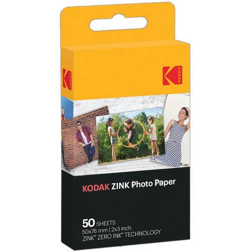 Kodak ZINK 2 x 3" Photo Paper (50 Sheets)
