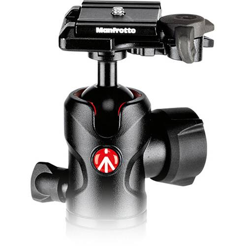 Manfrotto Befree Advanced Travel Aluminum Tripod with 494 Ball Head (Twist Locks, Red)