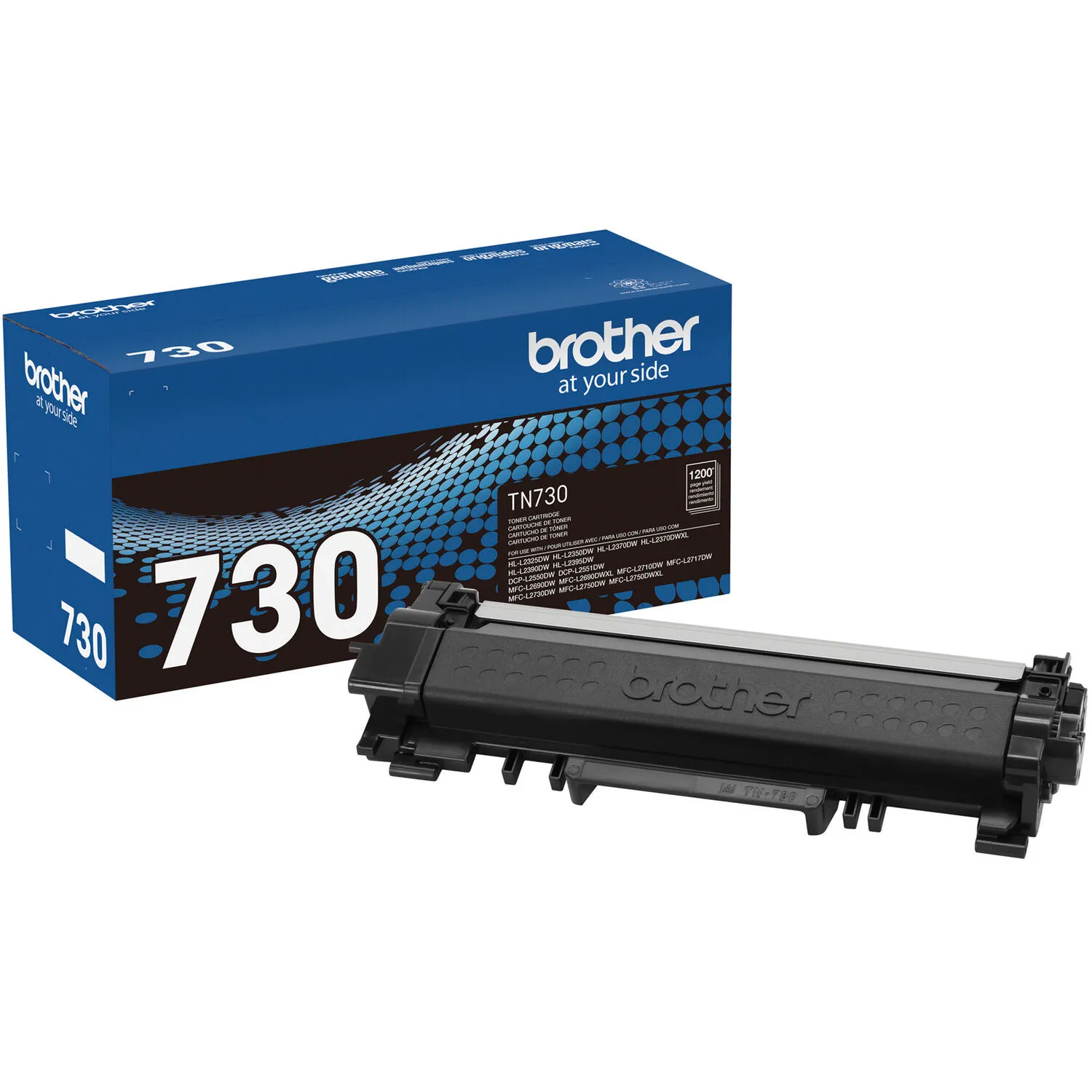 Brother TN730 Standard Yield Black Toner Cartridge