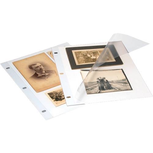 Print File 1011PEW Polyester Page Protectors (10 x 11", 500 Sheets)