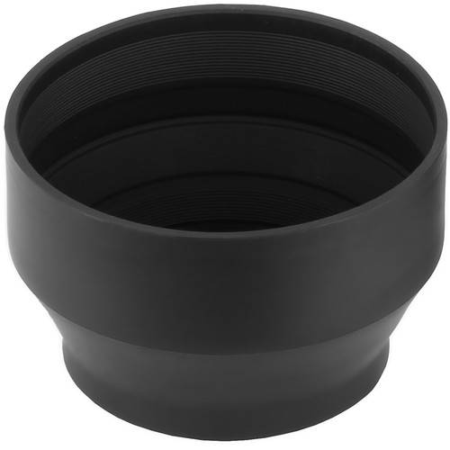 Sensei LHR2-T49 3-In-1 Rubber Lens Hood (49mm)