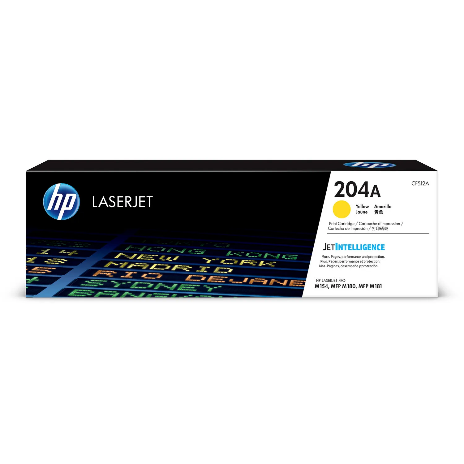 HP 204A Yellow Toner Cartridge