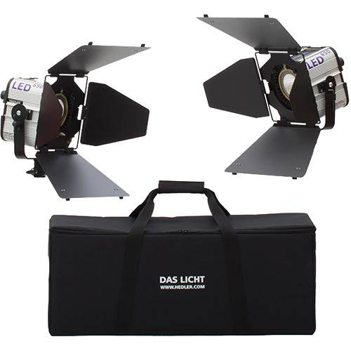 Hedler Profilux LED650 Daylight 2-Light Video Kit with Bag