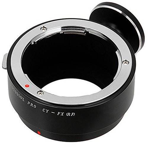 FotodioX Pro Mount Adapter for Contax/Yashica Lens to Fujifilm X-Mount Camera